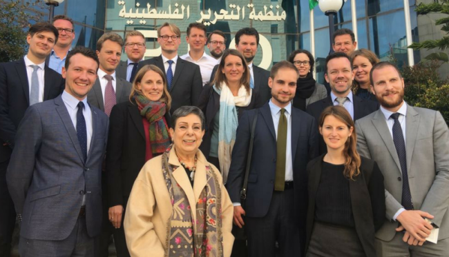 عشراوي: السلام العادل واستقرار المنطقة بحاجة لدور أوروبي فاعل وقوي
